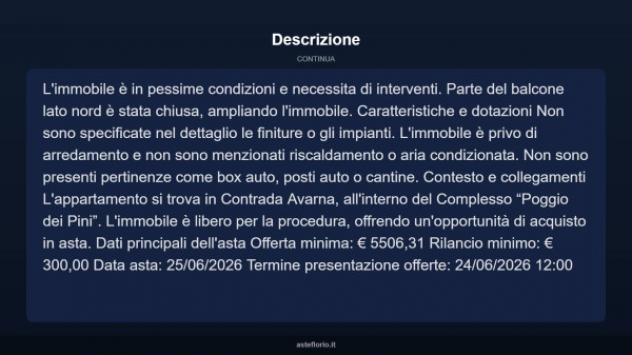 Immobile in asta di 78 m² in vendita a Messina - Foto 4