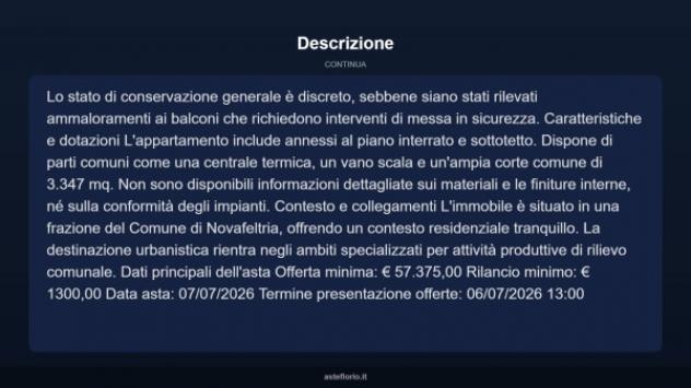 Immobile in asta di 252 m² con più di 5 locali in vendita a Novafeltria - Foto 5