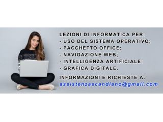 Lezioni personalizzate di informatica a domicilio