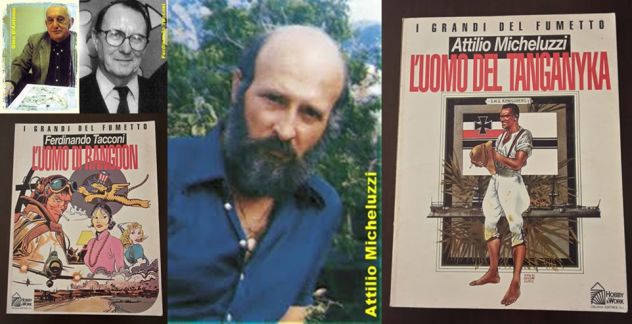I GRANDI DEL FUMETTO "L'UOMO DEL TANGANYKA" e "L'UOMO DI RANGOON", Hobby Work.