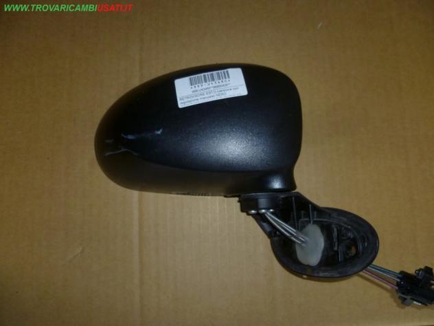 RETROVISORE EST.D.(versione con regolazione manuale) NERO GOFFRATO MANUALE CHEVROLET MATIZ (M200)  Vetri e Retrovisori  Cristalli  Retrovisori  Retrov