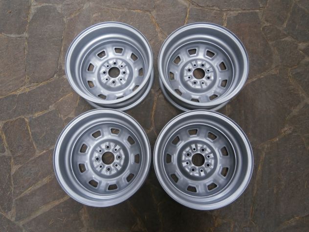 CERCHI RUOTA FIAT RITMO ABARTH 105 TC SUPER LANCIA BETA SPIDER COUPE' 5,5X14 - Foto 4