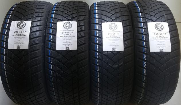 4 GOMME 215 55 17 GT RADIAL A68265