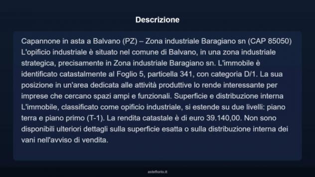 Immobile in asta di 20000 m² in vendita a Balvano - Foto 4