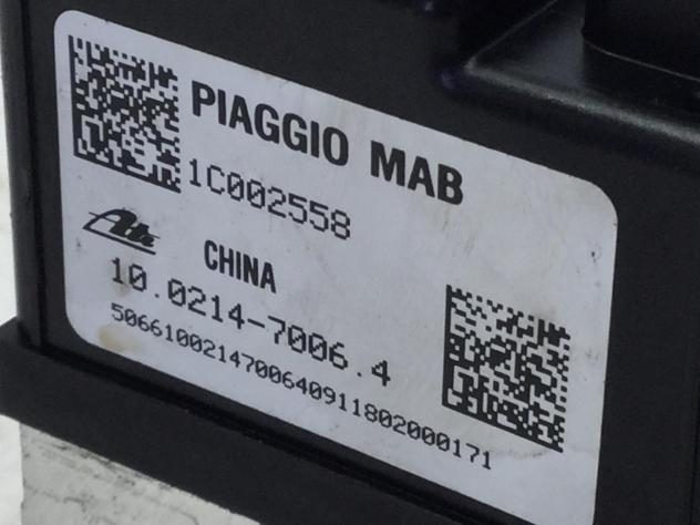 PIAGGIO VESPA PRIMAVERA 4T 3V E4 IGET ABS 125 DISPOSITIVO ATTUATORE ABS 2016 - Foto 2