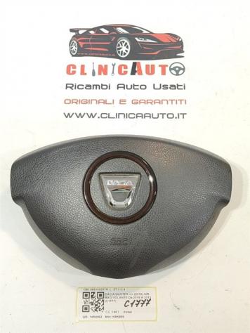 AIRBAG VOLANTE DACIA Duster 1° Serie 985100037R K9K896 (1017)