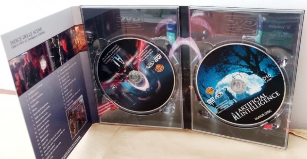 A.I. INTELLIGENZA ARTIFICIALE di Steven Spielberg 2 Dischi Film DVD Usato - Foto 5