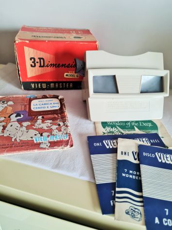 Visore stereoscopico View-Master Model G degli anni '60, perfettamente funzionan - Foto 2