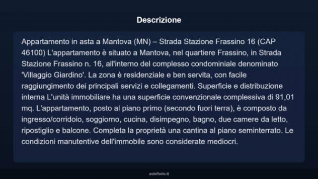 Immobile in asta di 86 m² in vendita a Mantova - Foto 4