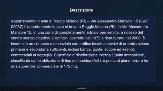 Immobile in asta di 172 m² in vendita a Poggio Moiano - Foto 10