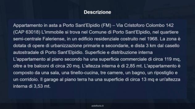 Immobile in asta di 119 m² con più di 5 locali in vendita a Porto Sant'Elpidio - Foto 18