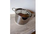 Pentola "Cuoci e scola" in acciaio,  100% Italiana