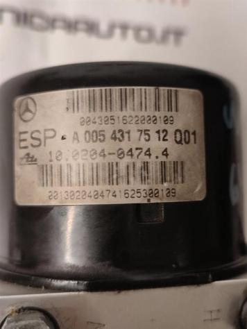 CENTRALINA ABS MERCEDES Classe C Berlina W203 A0355457932 A0054317512 diesel 2148 (0004) - Foto 3
