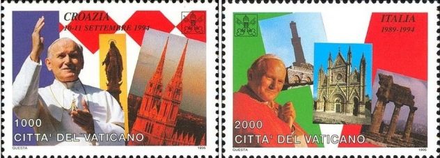 Francobolli nuovi annata 1995 Vaticano - Foto 4
