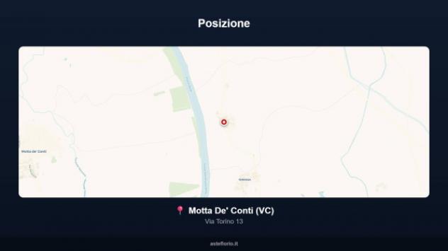 Immobile in asta di 186 m² con più di 5 locali e box auto in vendita a Motta de' Conti - Foto 18
