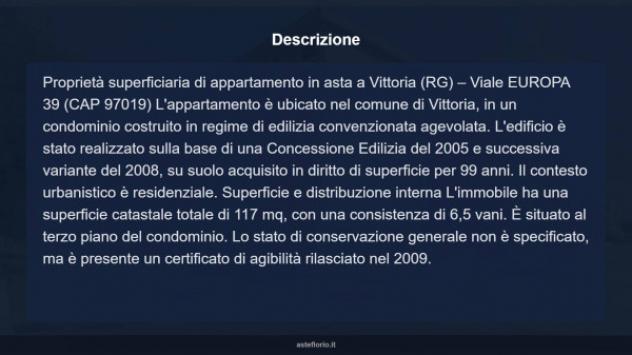 Immobile in asta di 117 m², box auto in vendita a Vittoria - Foto 8