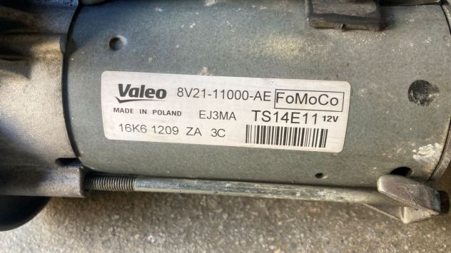 Motorino avviamento Ford Fiesta 1.5TDCI del 2017 (8V21-11000-AE) - Foto 5