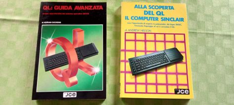 DUE LIBRI PER COMPUTER SINCLAIR QL
