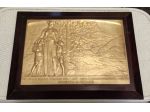 TARGA IN BRONZO pro asili scuole italiane