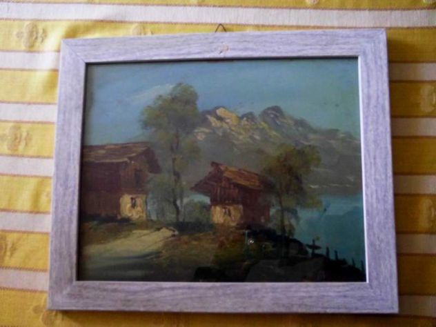 Quadro con paesaggio - Foto 2