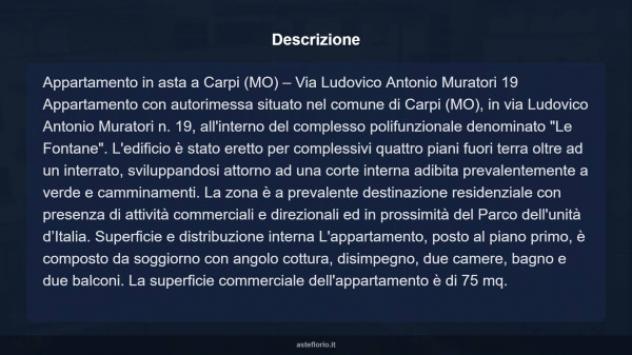 Immobile in asta di 75 m² in vendita a Carpi - Foto 5