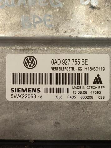CENTRALINA CAMBIO VOLKSWAGEN Touareg 1° Serie 0AD927755BE BPE diesel 2461 (0206) - Foto 2