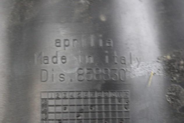 APRILIA RS 50 858830 COVER INFERIORE CUPOLINO CARENA ANTERIORE 18 - 20 FRONT FAIRING LOWER LOCKUP - Foto 4
