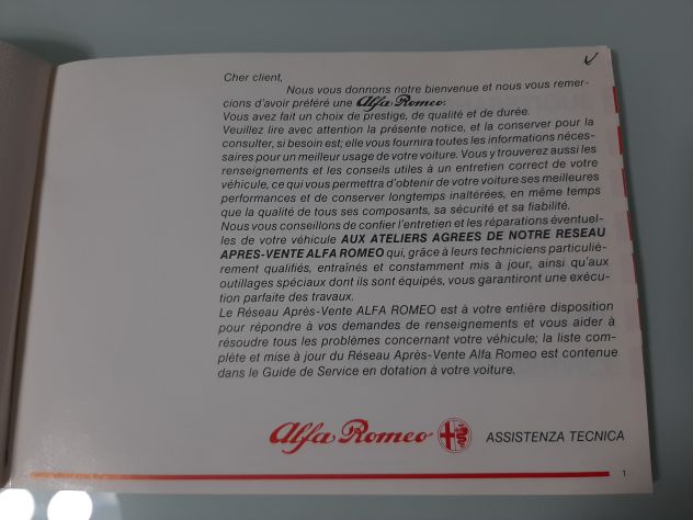 ALFA ROMEO DUETTO 4 SERIE (ULTIMO) USO E MANUTENZIONE - Foto 6