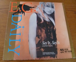 E.G.Daily - Say it, say it - 45rpm specialMaxiVersion - Foto 3