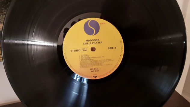 MADONNA, LIKE PRAYER, LP Vinyl, Etichetta SIRE 925 844-1 WX 239 -1989. - Foto 6