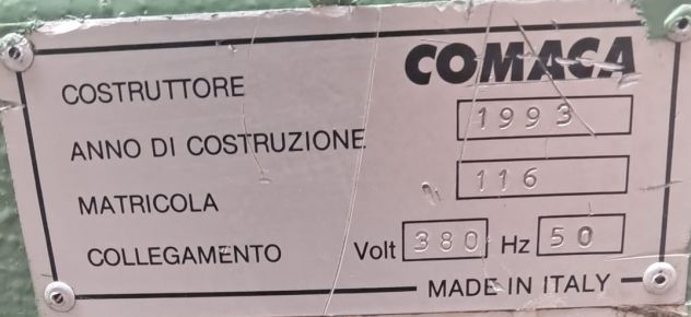 SCANTONATRICE COMACA MOD VAR 250 AD ANGOLO VARIABILE - Foto 3