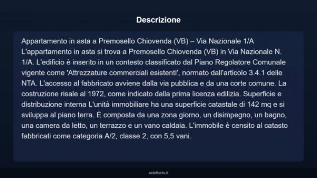 Immobile in asta di 142 m² in vendita a Premosello-Chiovenda - Foto 3