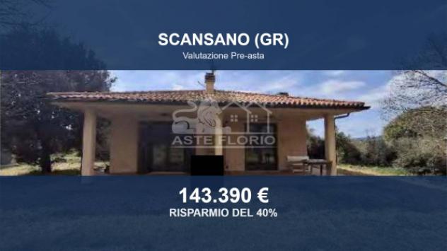 Immobile in asta di 134 m², box auto in vendita a Scansano