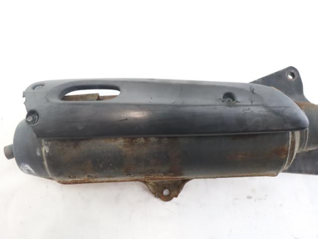 HONDA PANTHEON 150 18300KFF900 MARMITTA SILENZIATORE SCARICO KF02 98 - 02 MUFFLER PARACALORE CON CREPA - Foto 2