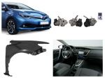 Toyota Auris paraurti musata cofano ossatura 15-19