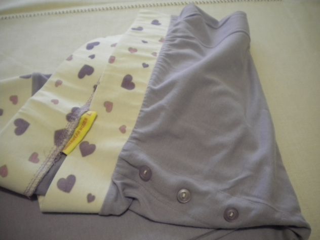 PIGIAMA DONNA tg.L-PANTALONI+MAGLIETTA MANICHE CORTE - Foto 5