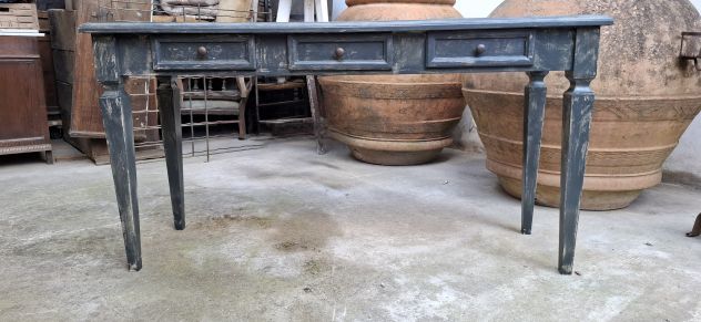 Consolle Luigi XVI  in legno con cassettini - Foto 2