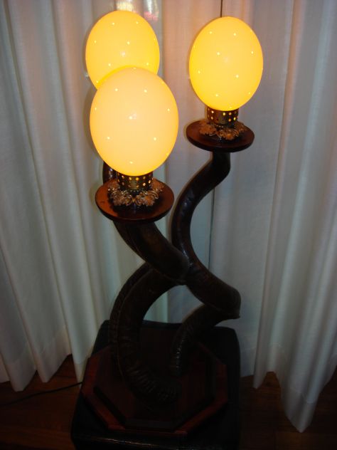 esclusiva lampada africana - Foto 4