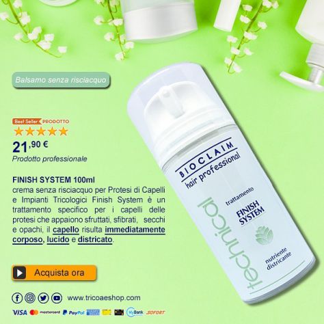 FINISH SYSTEM 100ml - Trattamento Protesi Capelli