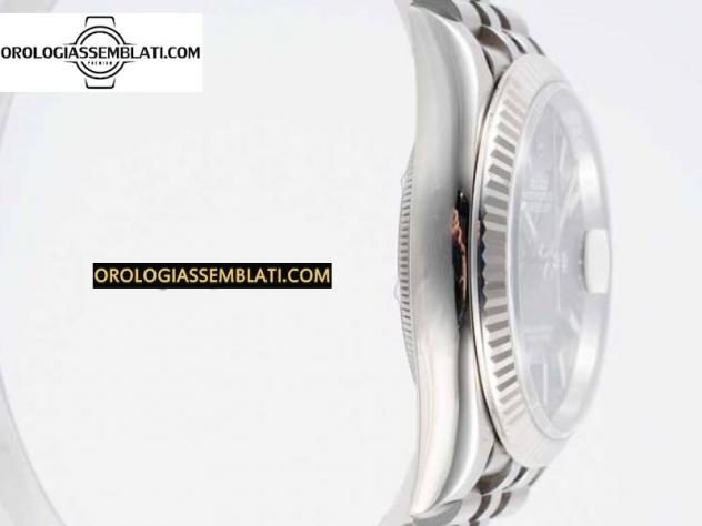 Replica Rolex DATEJUST 36 SS 116234 1:1 BEST EDITION ACCIAIO 904L QUADRANTE VERDE SUNDUST SUL BRACCIALE JUBILEE 3235 - Foto 11