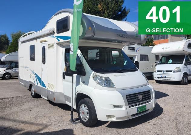 CAMPER RIMOR DUCATO MANSARDATO MATRIMONIALE GARAGE 6 POSTI GANCIO TRAINO GENERALI CAMPER