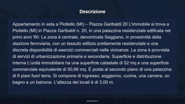 Immobile in asta di 50 m² in vendita a Pioltello - Foto 10
