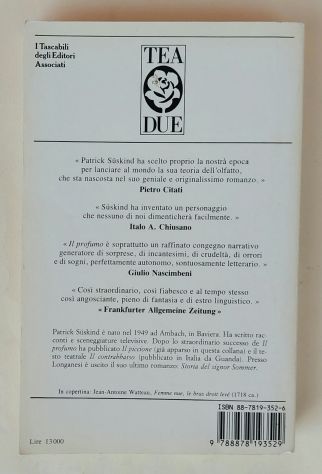 Il profumo di Patrick Suskind  2°Ed.Teadue, gennaio 1993 perfetto - Foto 4