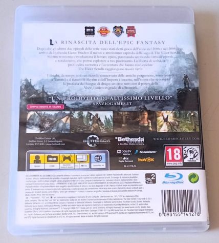PS3 The Elder of scrolls: Skyrim V 🇮🇹 Testato - Foto 2