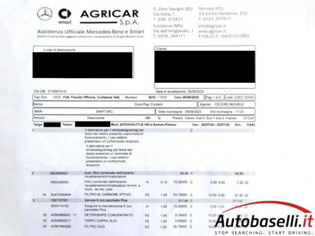 MERCEDES-BENZ B 180 D AMG LINE ADVANCED PLUS AUTOMATICA 116CV rif. 23699978 - Foto 6