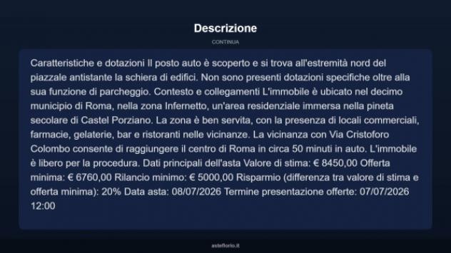 Immobile in asta di 13 m² in vendita a Roma - Foto 9