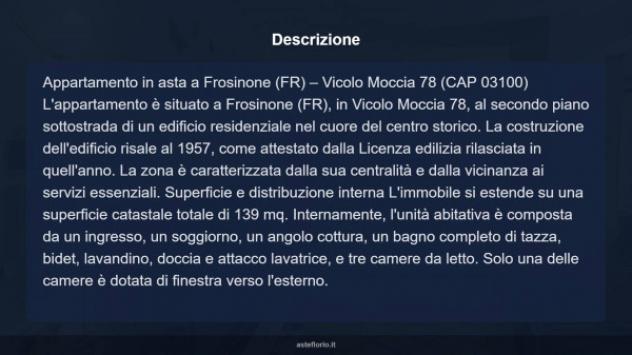 Immobile in asta di 139 m² in vendita a Frosinone - Foto 12