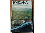 Mappa tematica intitolata "TOSCANA - carta dei minerali, fossili.