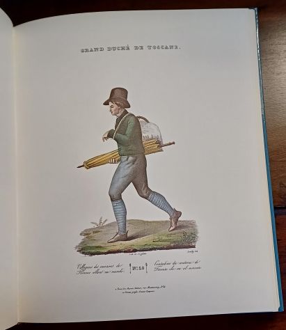 SOUVENIR DE ITALIE, COLLECTIONS DE COSTUMES DES DIVERSES PROVINCES DU GRAN DUCHE - Foto 7