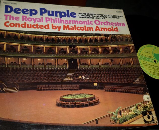 DEEP PURPLE (Live) The Royal Philharmonic Orchestra - LP / 33 giri 1970 Harvest